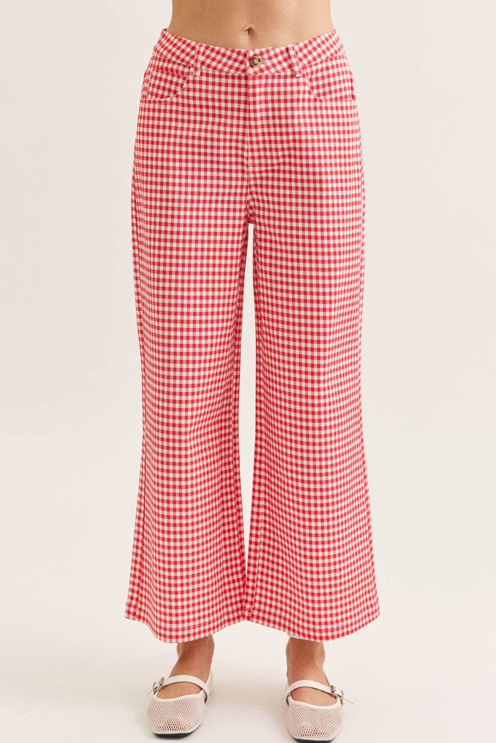 Gingham Pants