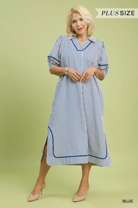 Plus Midi Dress