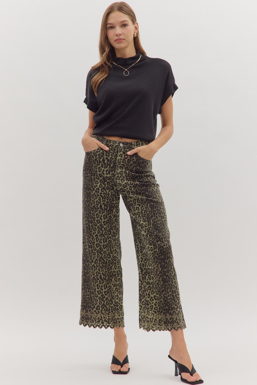 Leopard Print Pants