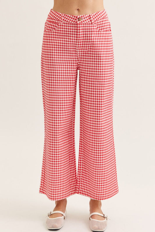 Gingham Pants