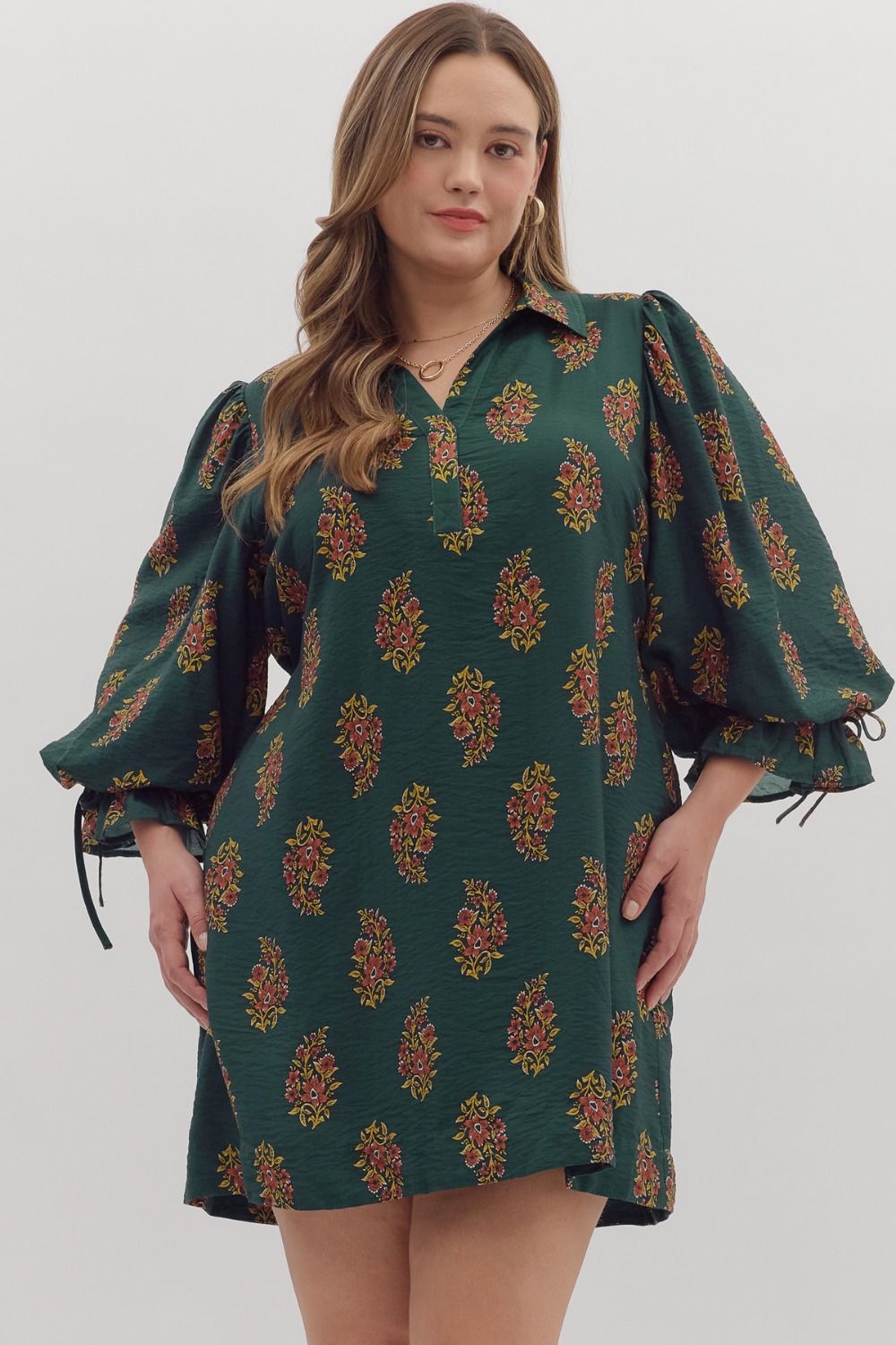 Plus Mini Dress
